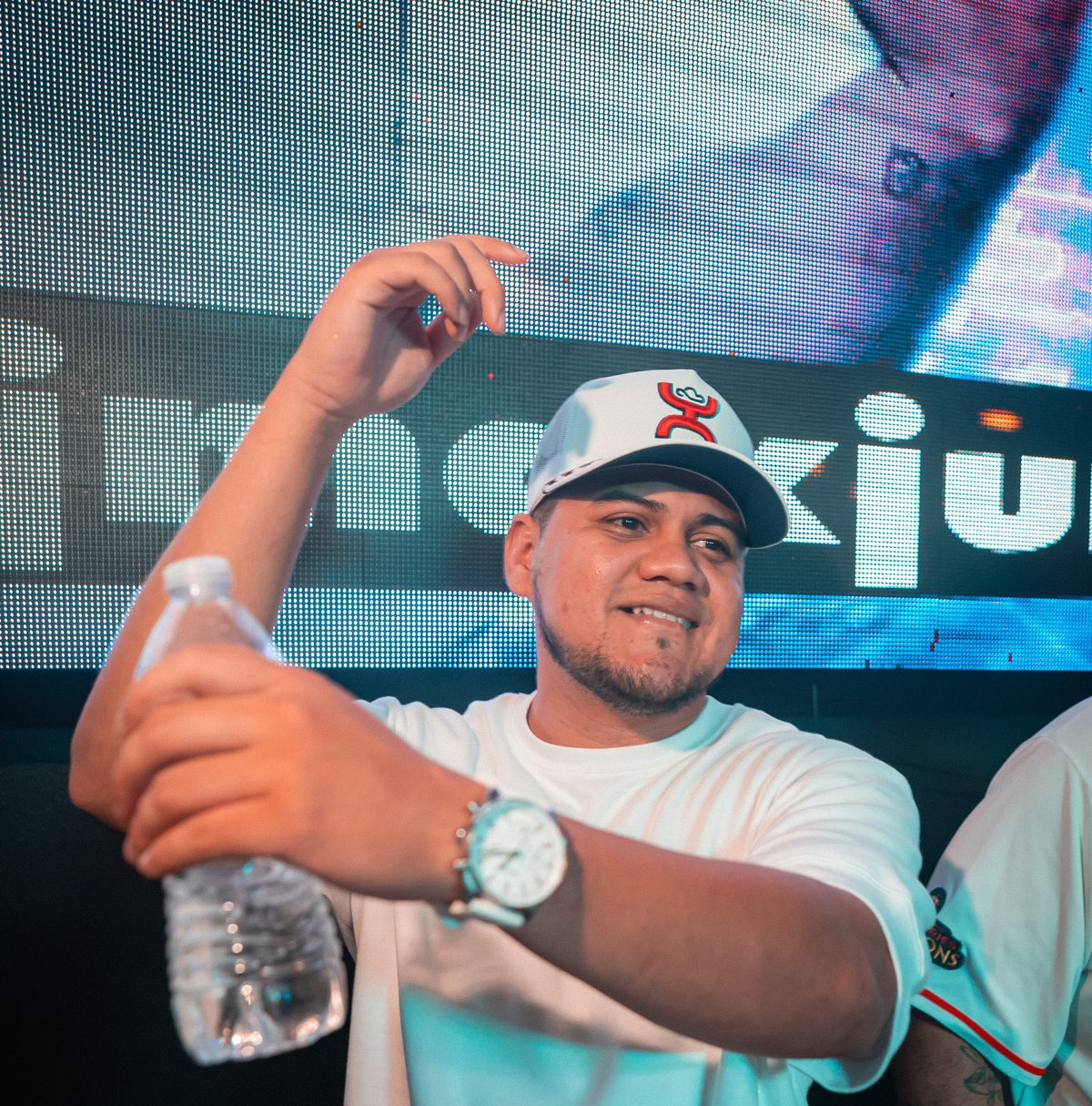 DJ on stage
